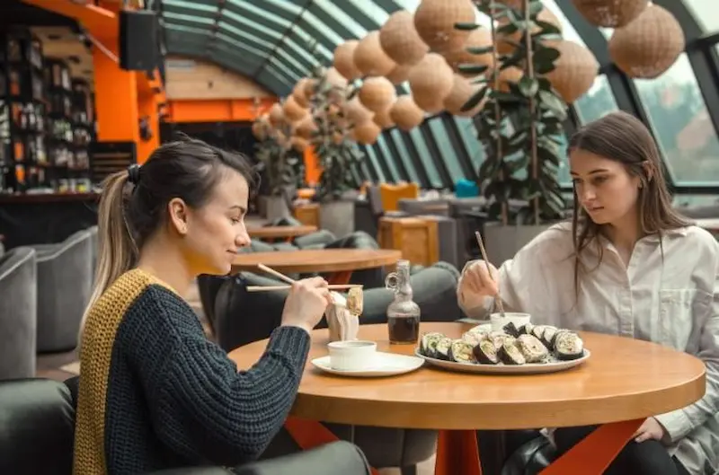 comparison with other nearby dining options